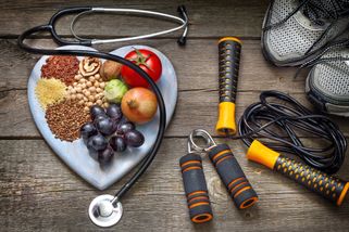 Hälsosam kost och motion mot högt blodtryck