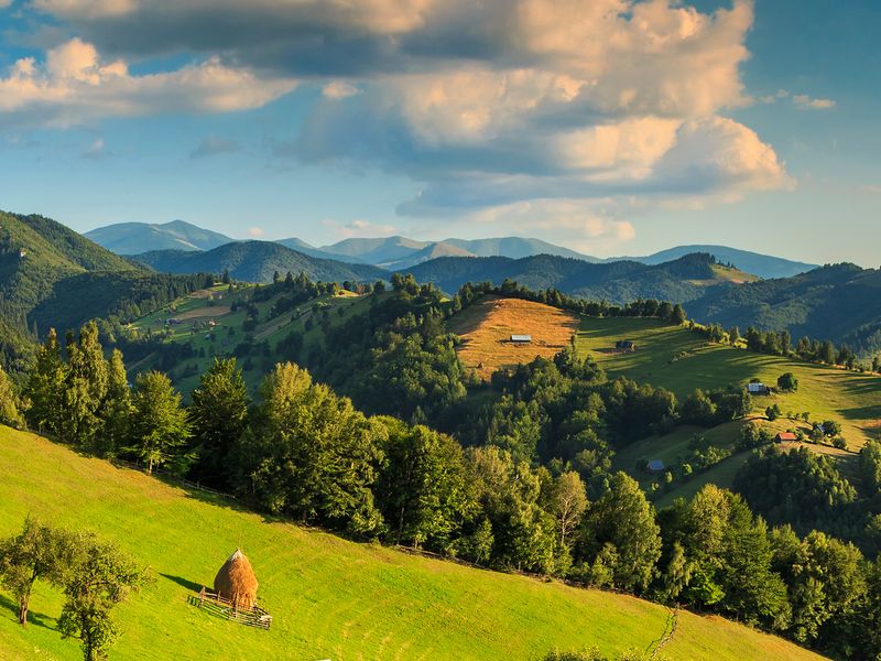 Gesunder Urlaub in Rumäniens Landschaft