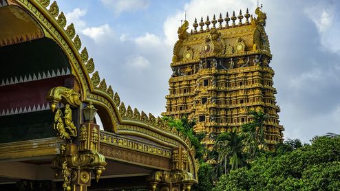Kandaswamy temple vid nordkusten - Ayurveda på Sri Lanka