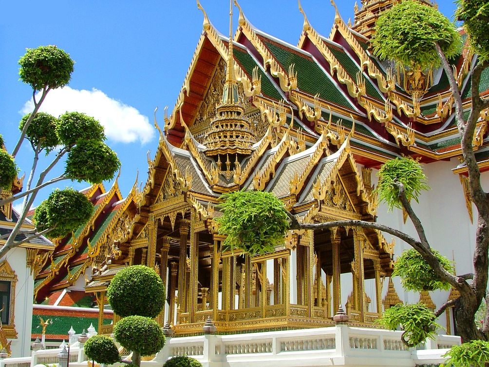 Wat Phra Kheo templet i Bangkok
